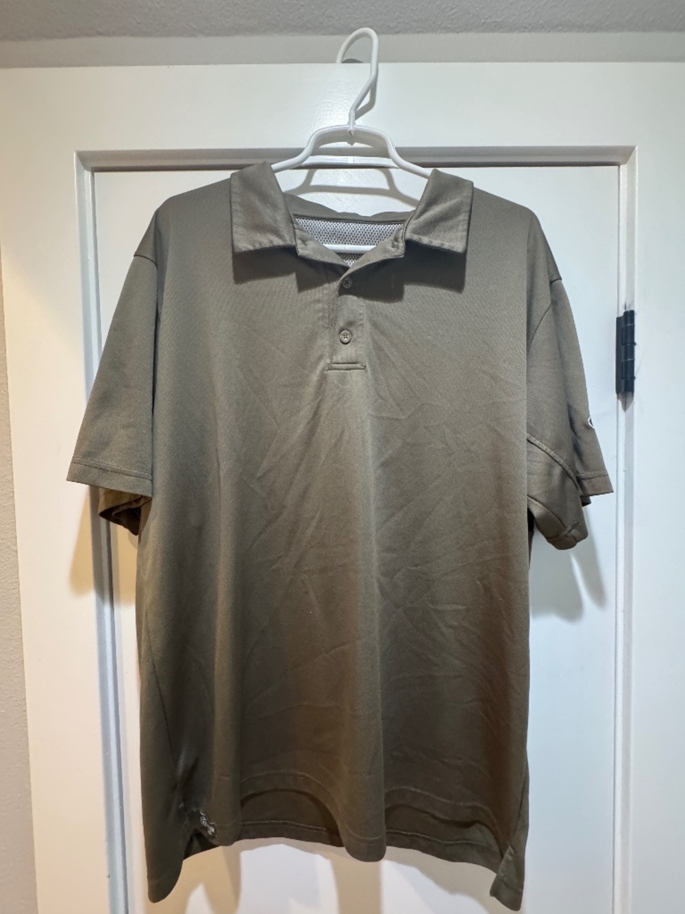 Drake Waterfowl Dark Green Polo - Size Large